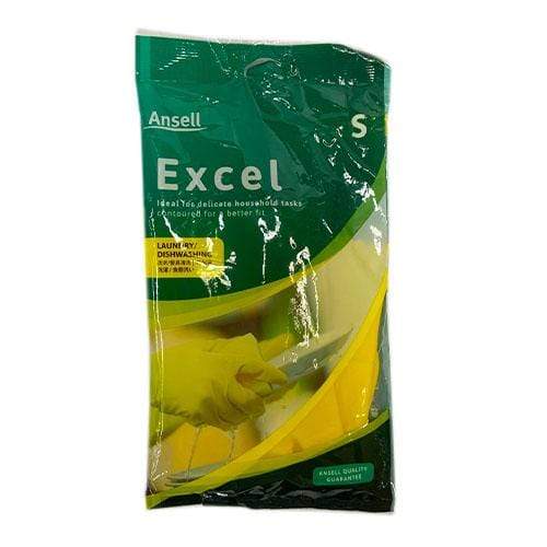 Ansell House Care Ansell Gloves Excell Yellow Small