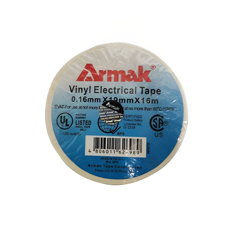 Armak Vinyl Electrical Tape 3/4 x 16m White Big