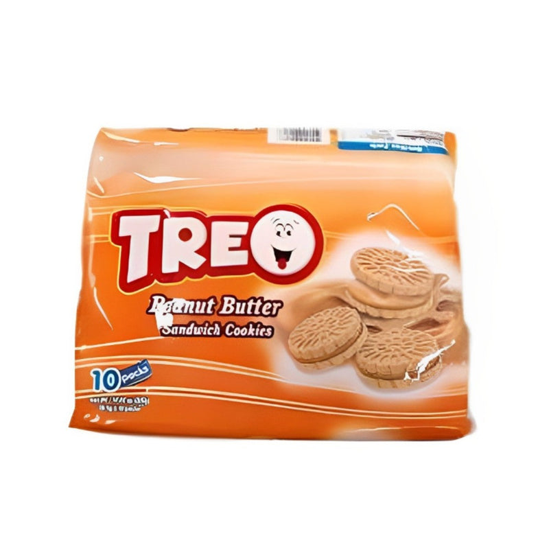 Treo Sandwich Cookies Peanut Butter 28.5g x 10's