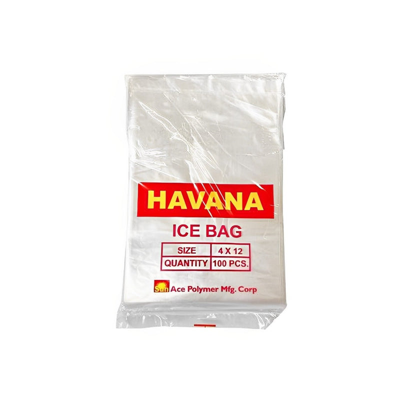 Havana PE Ice Bag 4 x 12 100's