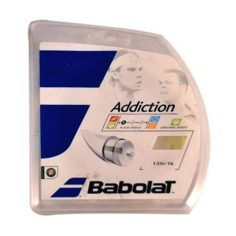Babolat Sports And Fitness White Babolat Tennis String Addiction 130/16:Nat