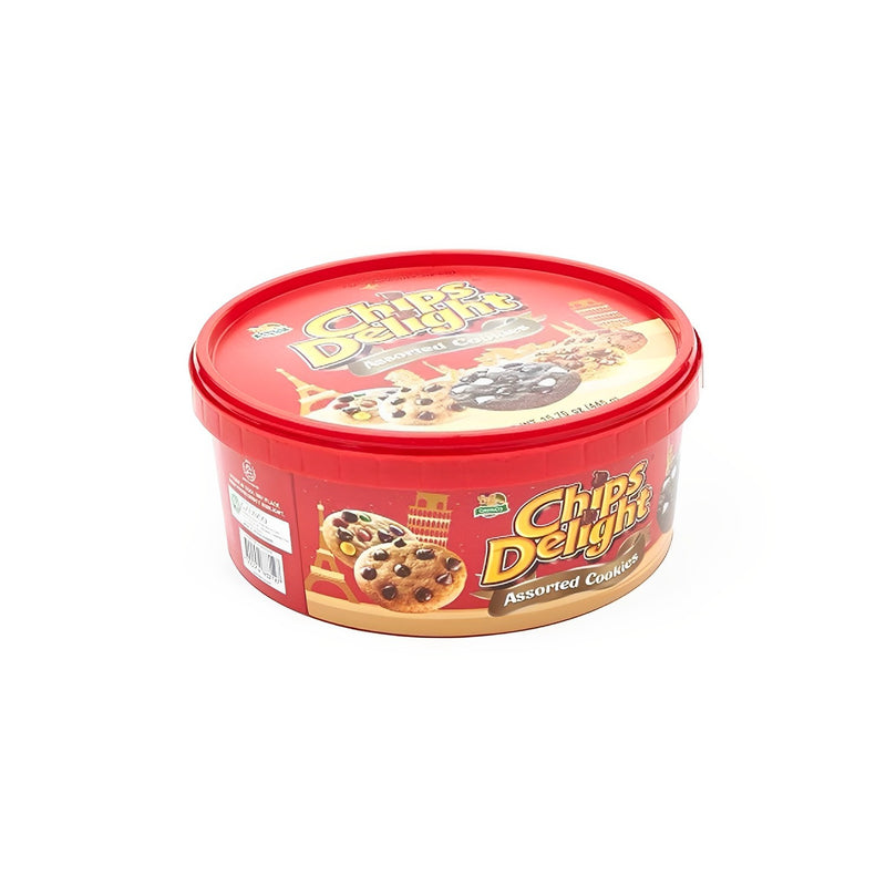 Chips Delight Assorted Cookies Tub 445g