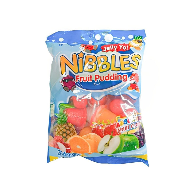 Nibbles Fruit Pudding Assorted 24's