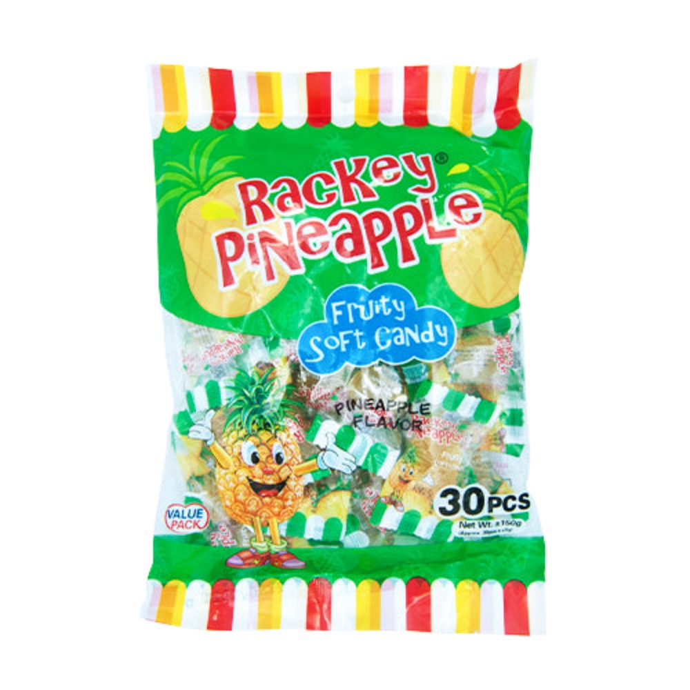 Thien Rackey Rackey Fruiti Soft Candy Pineapple 30's
