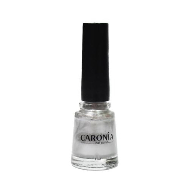 Caronia Health and Beauty Silver Platinum / 8ml Caronia Nail Polish Mini Frosted