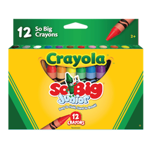 Crayola School And Office Supplies Crayola So Big Junior 12's-DELISTED