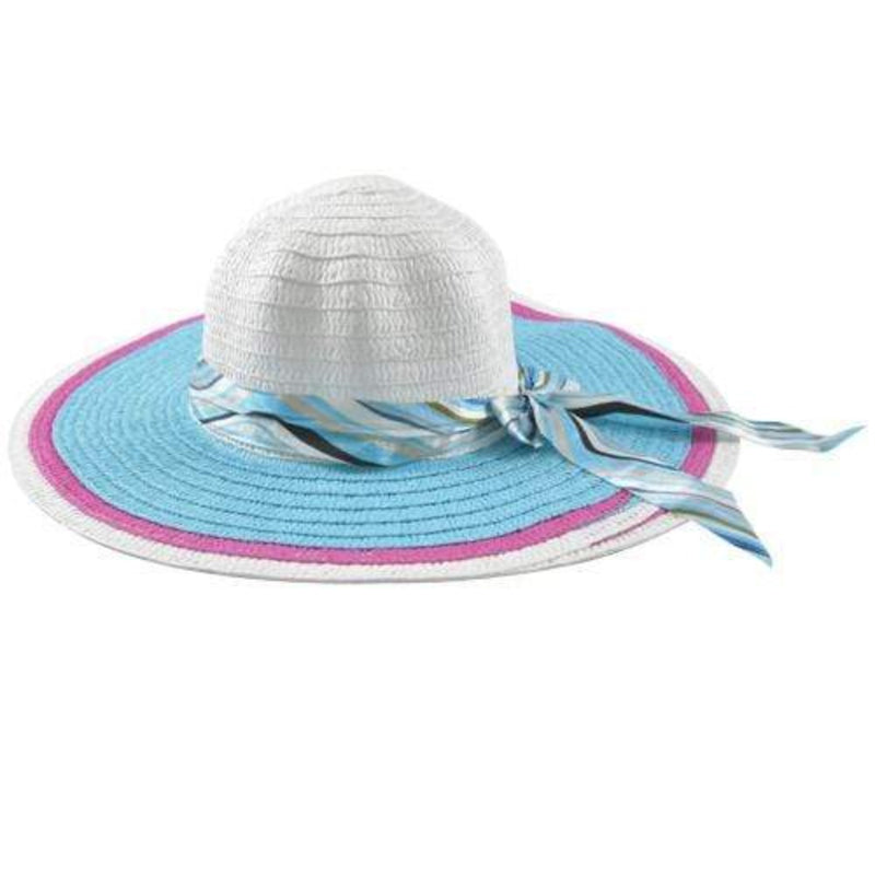 Essentials Ladies Accessories Light Blue Essentials Ladies Summer Hat