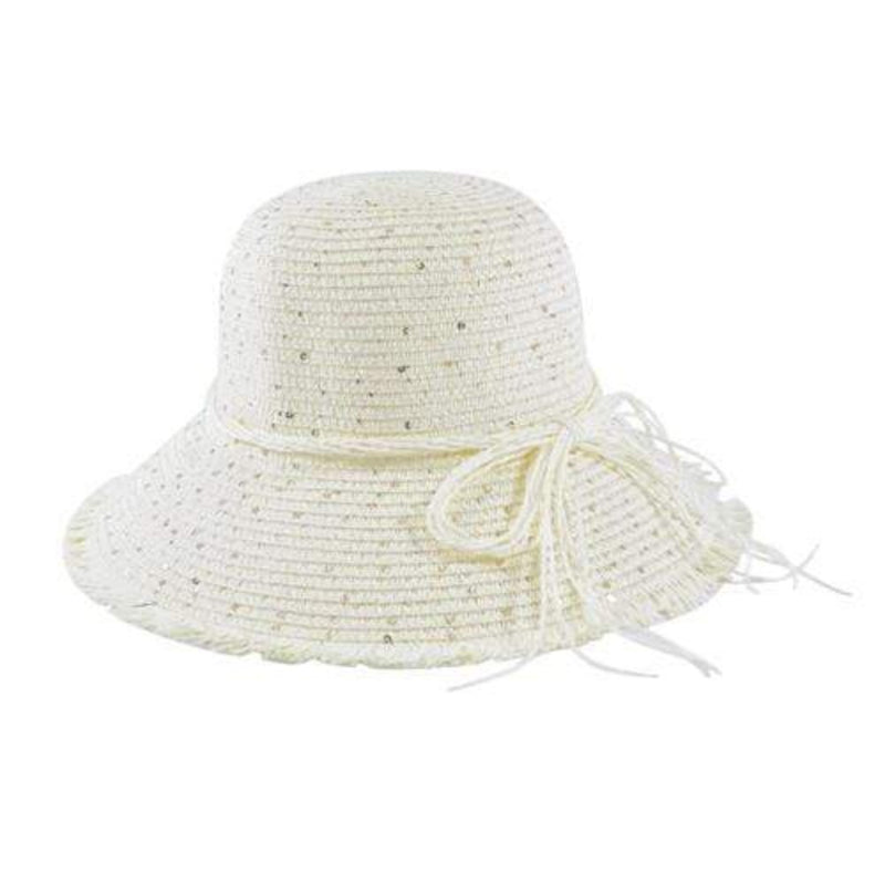 Essentials Ladies Accessories White Essentials Ladies Summer Hat