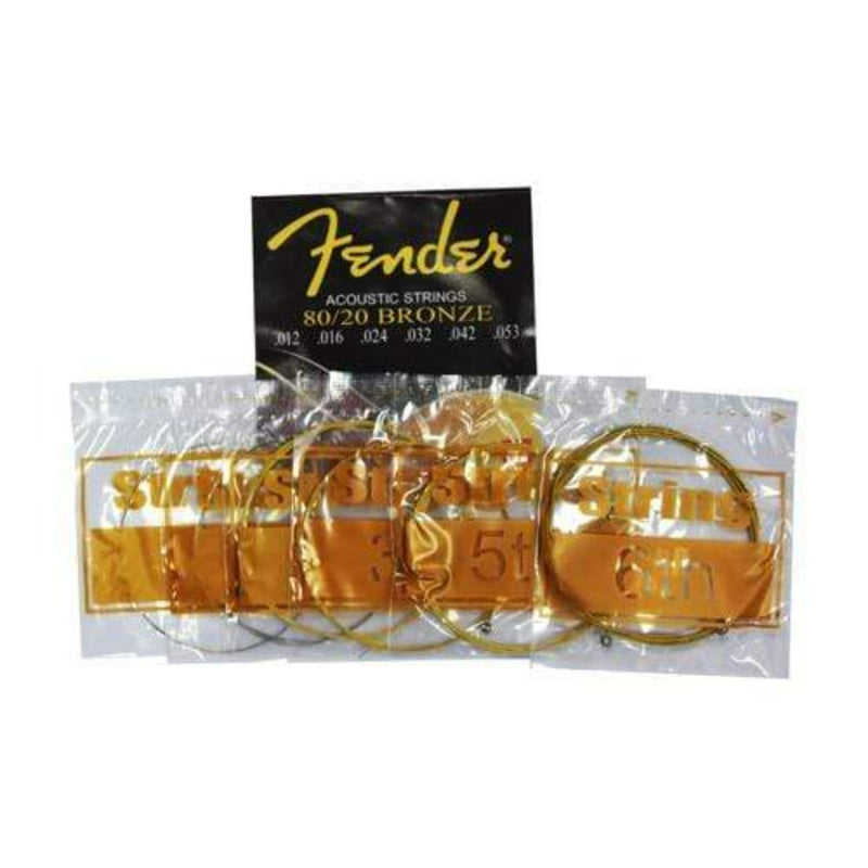 Fender Sports and Fitness Bronze Fender Acoustic Guitar String