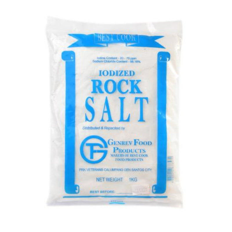 Genrev Seasonings Genrev Iodized Salt Rock 1kg