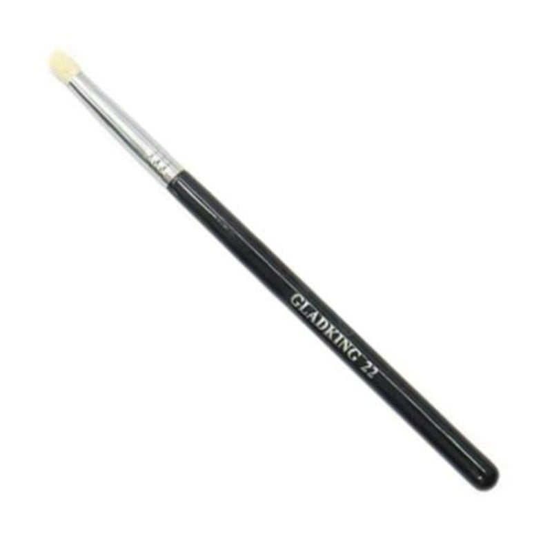 Gladking Health and Beauty Black/Silver / 16.5cm Gladking Eyeshadow Blending Brush