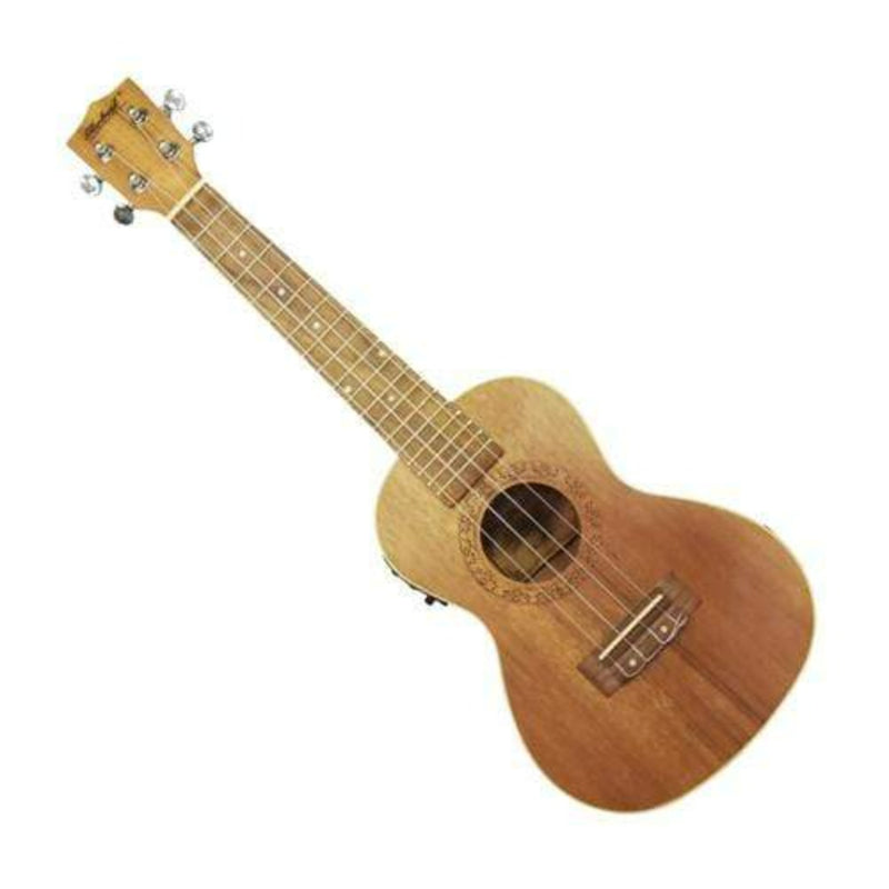 Global Sports and Fitness Light Brown Global Ukelele with EQ