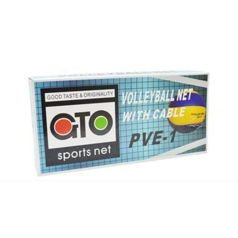 GTO Sports and Fitness GTO Volleyball Net With Cable