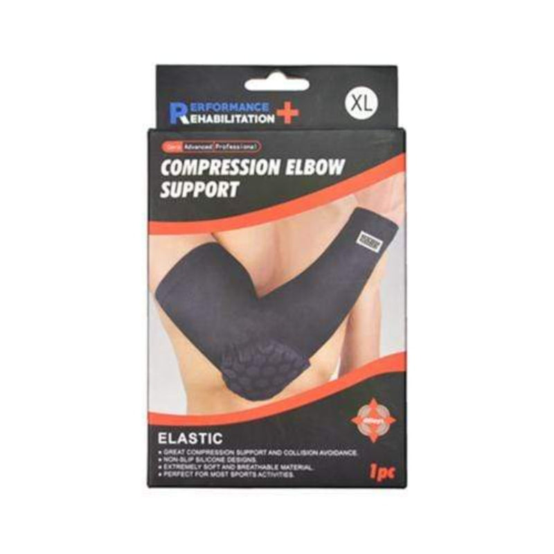 Hardcore Sports And Fitness Black / XL Hardcore Elbow Support Long