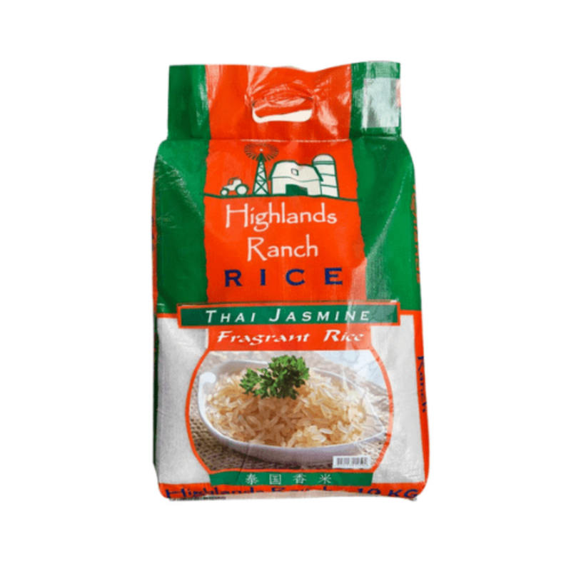 Highlands Ranch Commodities Highlands Ranch Thai Jasmine Rice  10kg