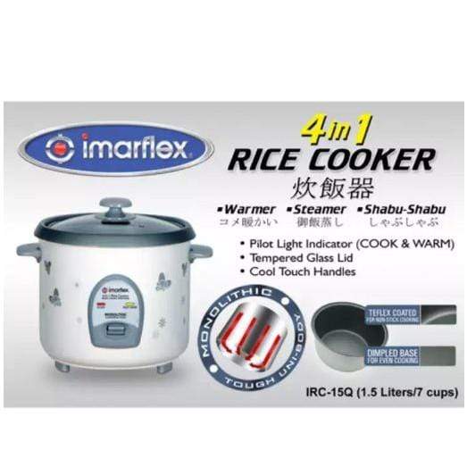 Imarflex Appliances Imarflex 4-IN-1 Rice Cooker