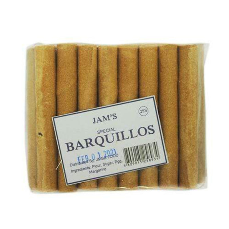 Jams Grains/Breakfast Jam's Barquillos 25's