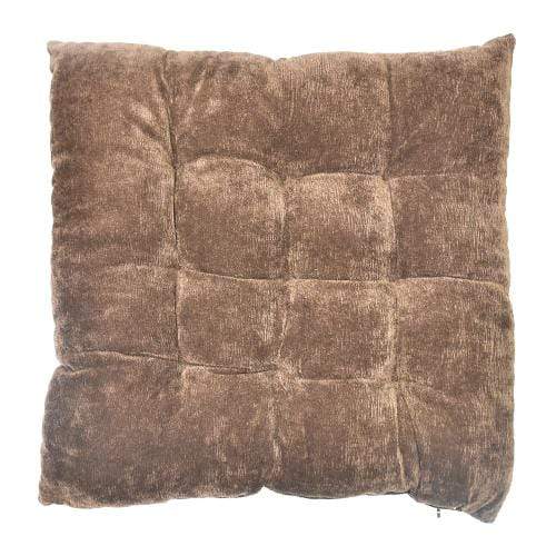 kcc Bath And Bedding brown Chairpad:Square