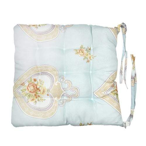 kcc Bath And Bedding light green Chairpad:Printed