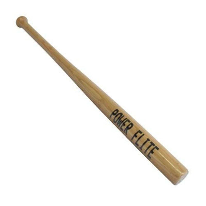 kcc Sports And Fitness Brown Power Flite Baseball Bat Wooden