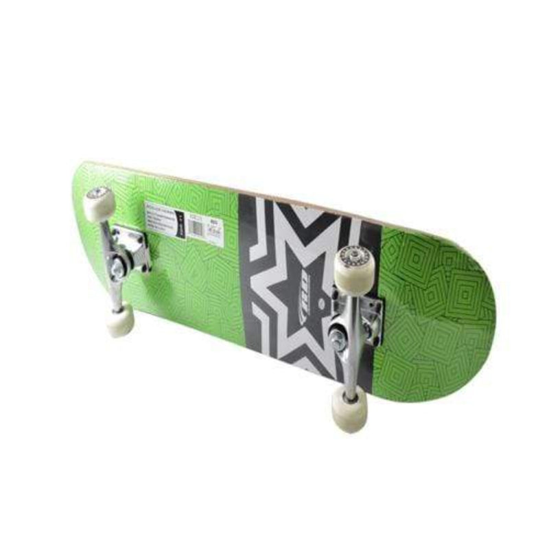 Kcc Sports And Fitness Yellow Green Roller Derby Skateboard Square