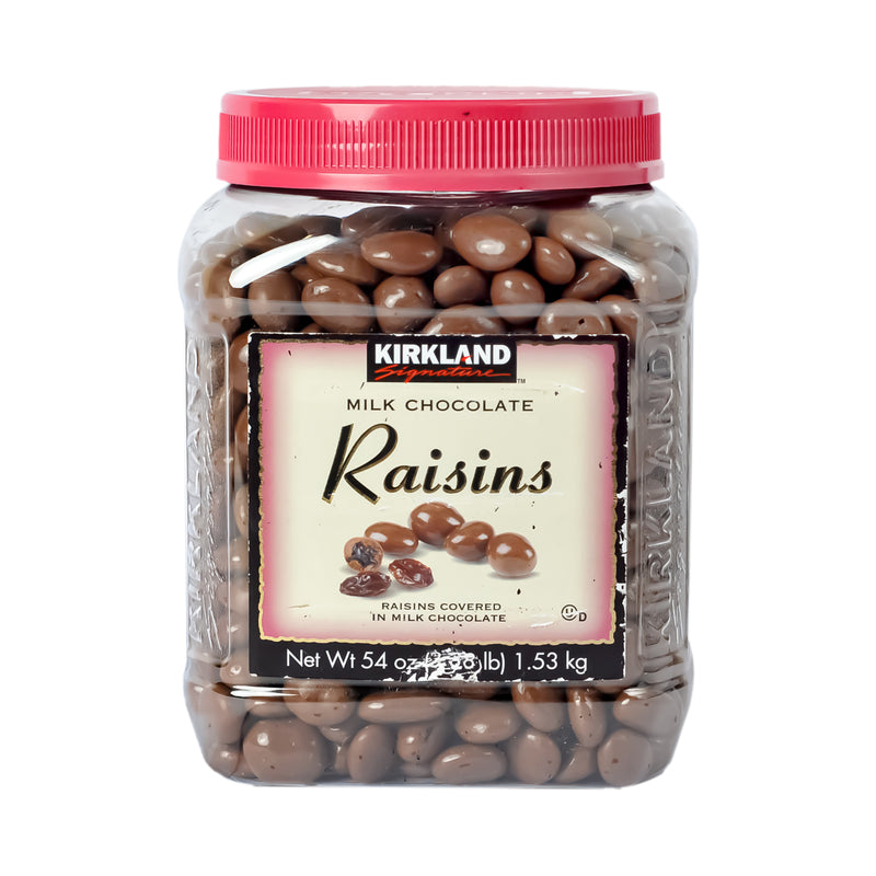 Kirkland Milk Chocolate Raisins 1.53kg