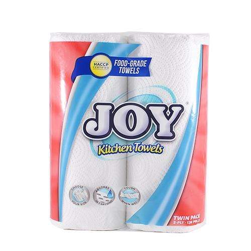 Kleenex House Care Joy Kitchen Towels 2Ply Twin Roll 120 pulls 