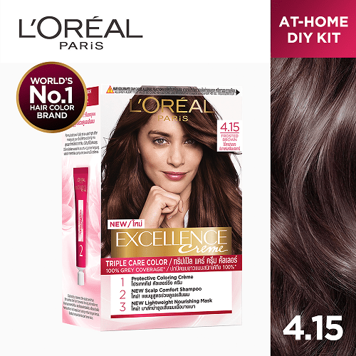 L'Oreal Health and Beauty Frosted Brown L'Oreal Paris Excellence Crème Triple Care Hair Color