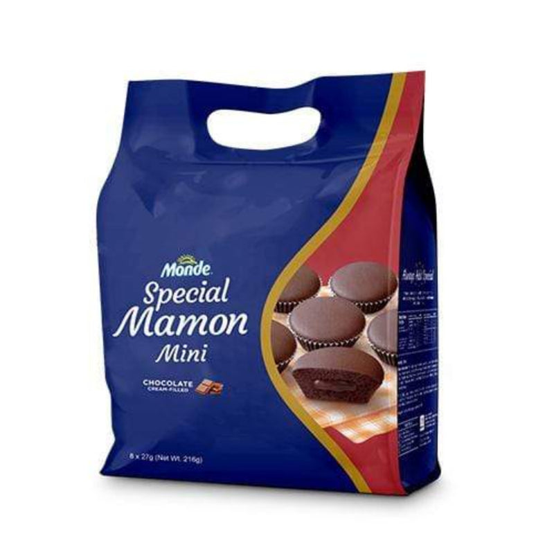 Monde Grains/Breakfast Monde Special Mamon Mini Chocolate 27g x 8's