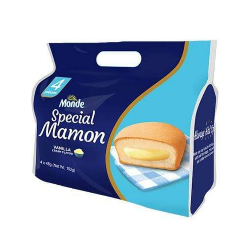 Monde Grains/Breakfast Monde Special Mamon w/ Vanilla Cream Filling 48g x 4's