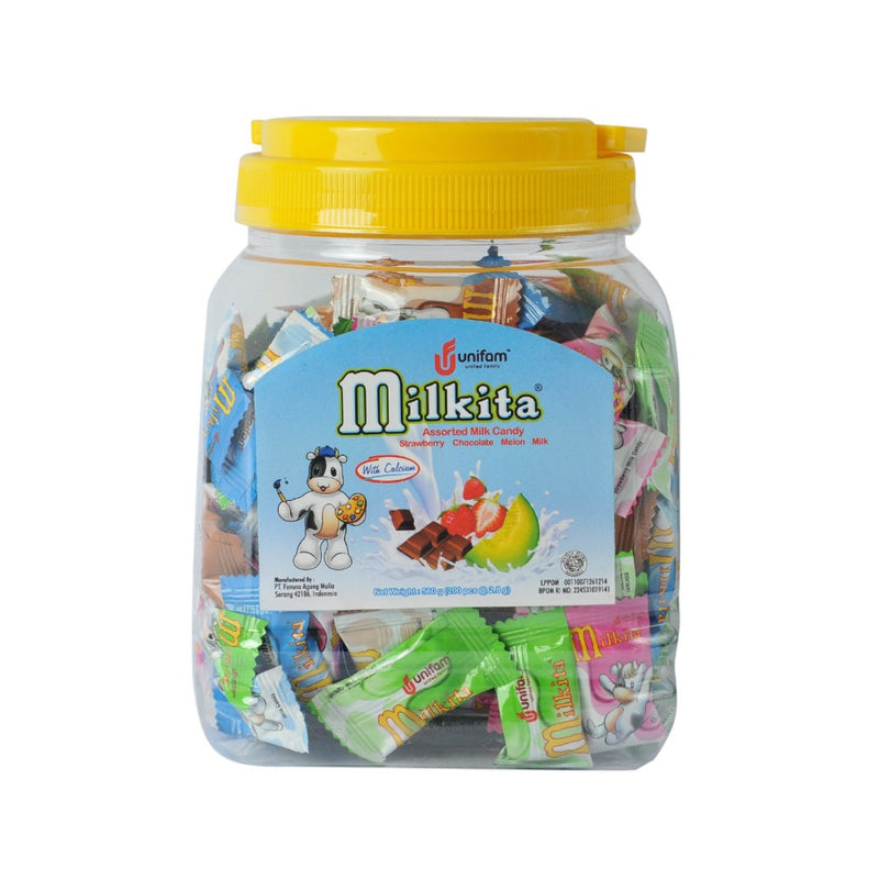 Milkita Milk Candy Jar Assorted 200's