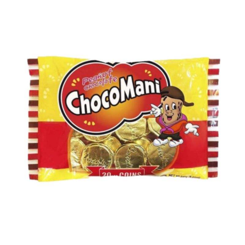 Choco Inu Coin Chocomani Peanut Chocolate Coins 12g x 20's