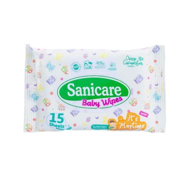 Sanicare Baby Care Sanicare Baby Wipes 15's x 3's