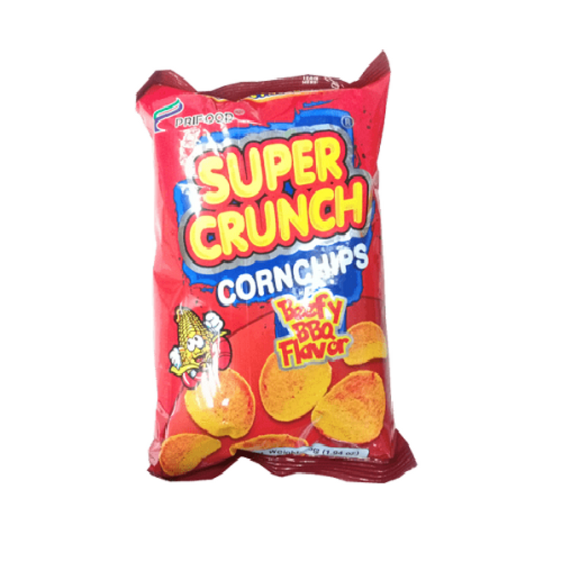 Super Crunch Corn Chips BBQ 55g