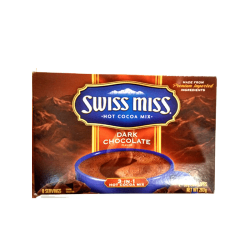 Swiss Miss Breakfast Drinks Swiss Miss Hot Cocoa Mix Dark Chocolate 31g x 8's