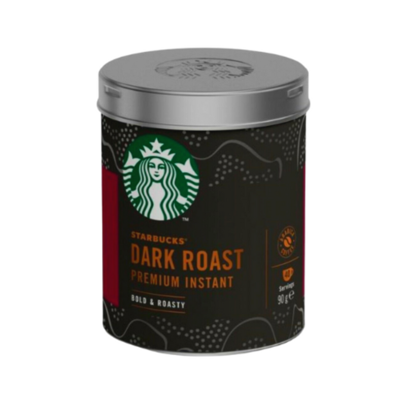 Starbucks Dark Roast Coffee Tin Can 90g