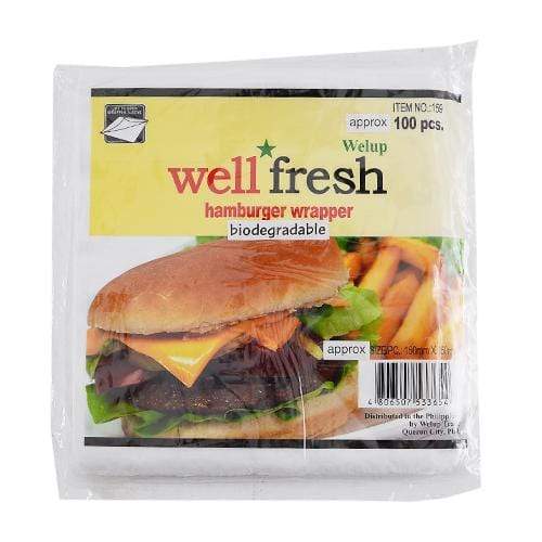 Well Fresh Party Needs Well Fresh Wrapper Hamburger 100's